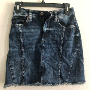 Womens Juniors Size 3 Vintage Arizona Denim Skirt